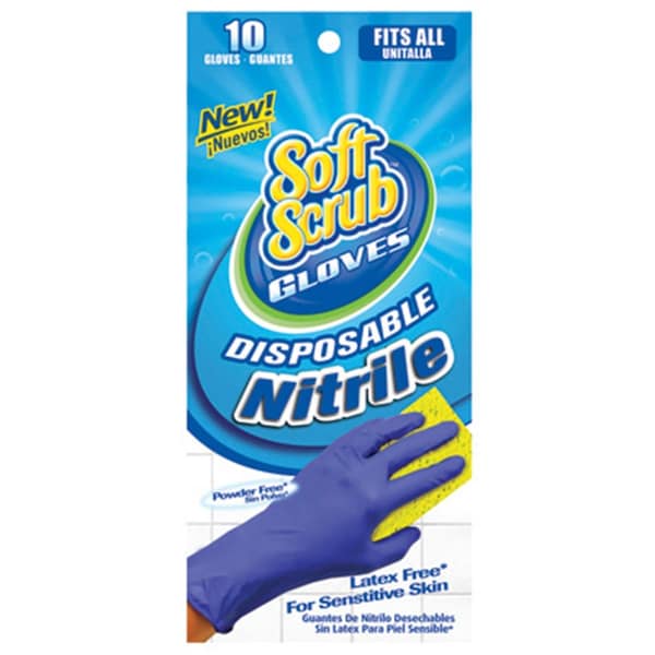 Big Time Products 1111026 Disposable Nitrile Gloves, 10PK 160288 - main