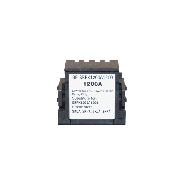 Brah Electric SRPK1200A1200, replacement Spectra rating plugs rated for 1200A, 1200A sensor - SKDA, SKHA, SKLA, SKPA BE-SRPK1200A1200 - main