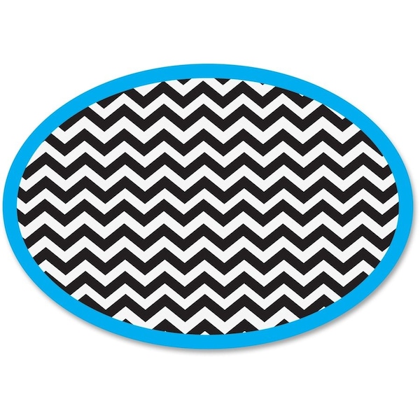 Ashley Productions Magnetic Whiteboard Eraser, Chevron, PK6 10047 - main