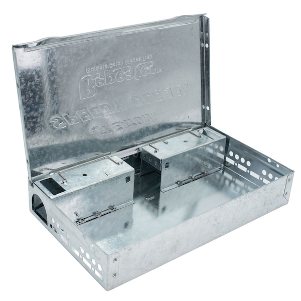 Jt Eaton Speedy Clean Repeater Multiple Catch Mouse Trap with Removable Ramps 424 - main