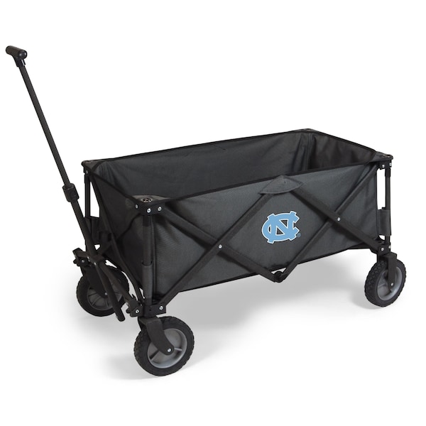 Picnic Time Family Of Brands NCAA North Carolina Tar Heels Adventure Wagon Folding Wagon - Wagon Cart 739-00-679-414-0 - main