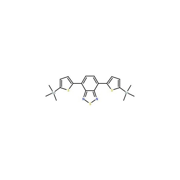 Ak Scientific 4, 7-Bis(5-trimethylstannyl-2-thienyl)-2, 1, 3-benzothiadiazole (100mg), CAS 1025451-57-3 6360AL-100mg - main
