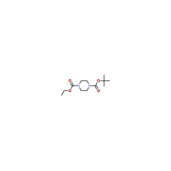 Ak Scientific 1-Boc-4-ethoxycarbonyl piperazine (1g), CAS 219509-82-7 C030-1g - main