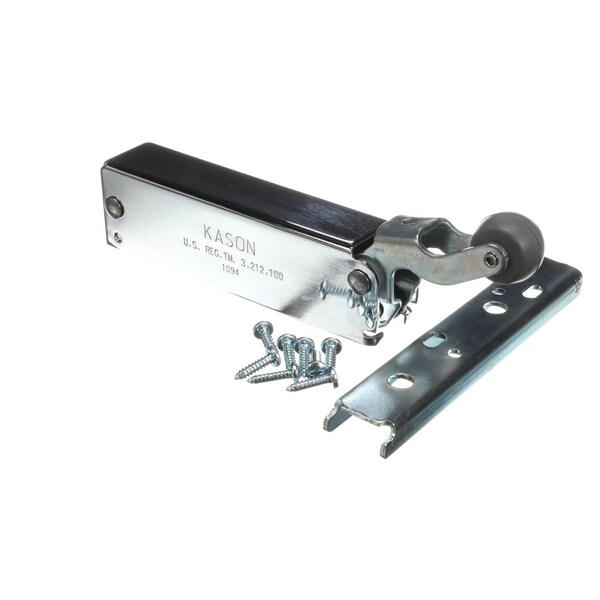 Kason Door Closer, Hydraulic, Dual Speed, Concealed Mounting, Chrome 1094S-00013 - main