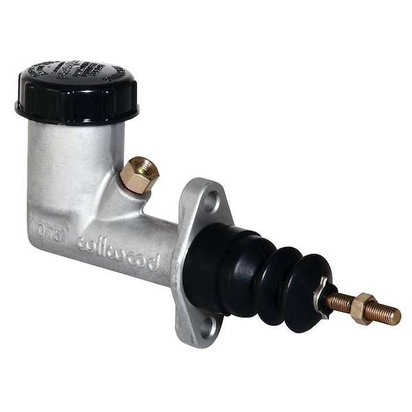 Wilwood BRAKE MASTER CYLINDER Compact Integral Reservoir 58 Inch Bore Size Single 3824 Inch Outlet Por 260-2636 - main