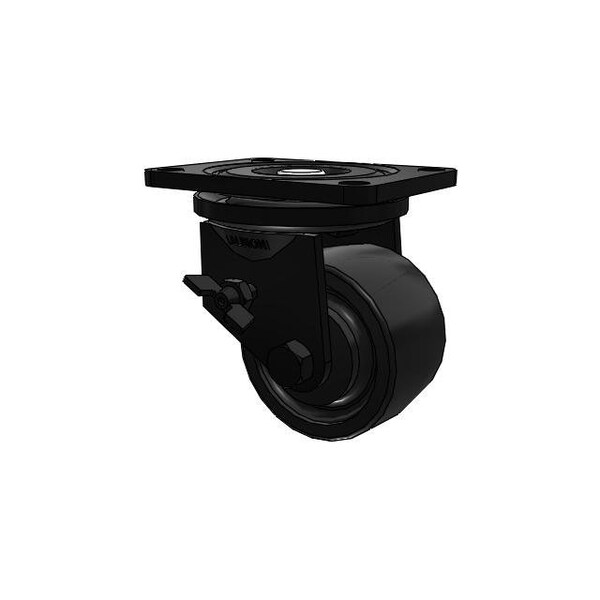 Albion Caster, Low Profile, 3x1.81, 21NG03201SB 21NG03201SB - main