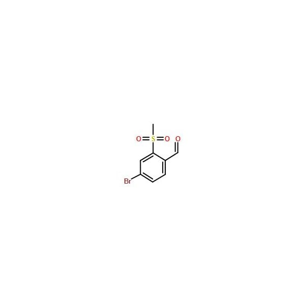 Ak Scientific 4-Bromo-2-(methylsulfonyl)benzaldehyde (5g), CAS 849035-77-4 3101AC-5g - main