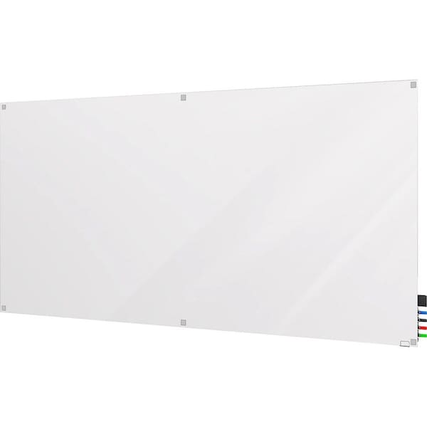 Ghent Harmony Glass Board, 4x5 ft., Square, White, Glass, 48", 60", White HMYSN45WH - main