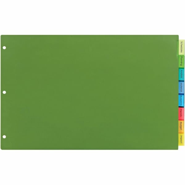 Avery reg Big Tab Index Divider, Multi, 8PK AVE11179 - main
