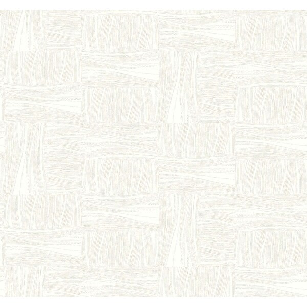 York Wallcoverings Wicker Dot Ivory Wallpaper OI0636 - main