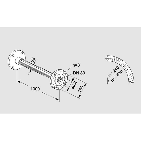 Honeywell Kromschroder TB, FLX, SS, ES 80F1000 KS03263088 - main