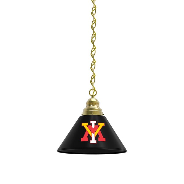 Holland Bar Stool Co Virginia Military Institute Pendant Light, Brass Fixture BL1BRVAMilI - main
