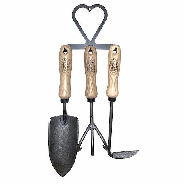 Dewitt 3- Garden Tool Bundle (Hanger Hook Included). Trowel, Weeder and Cultivator. 31-1414 - main