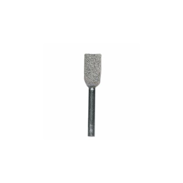 Norton Co Cotton Fiber Mounted Points, 1/4 in Dia, 1/2 in Thick, 80 Grit Aluminum Oxide 547-61463622655 - main