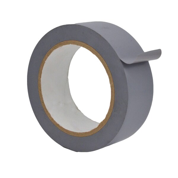Wod Tape PVC, Gray, 1.5 inch (36mm) W., 6 mil Thickness, 32 PK WOD VTC606-01500-32-60-GRA - main