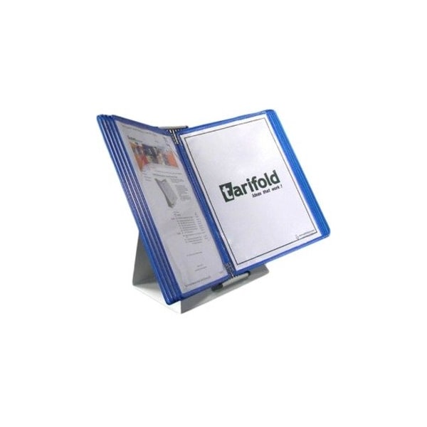 Tarifold Document Desk Display Unit, 10 Blue Pocke D211 - main