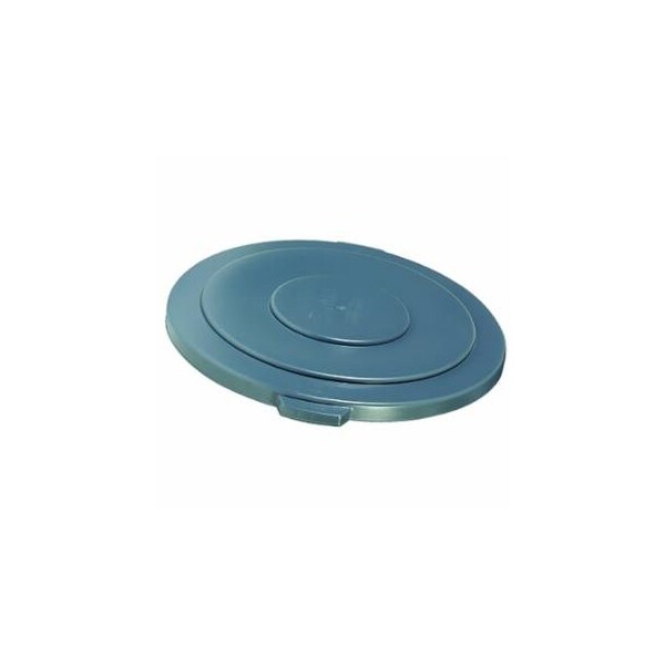 Rubbermaid Commercial BRUTE Round Container Lid, For 55 gal BRUTE Round Containers, 26-3/4 in 640-FG265400GRAY - main