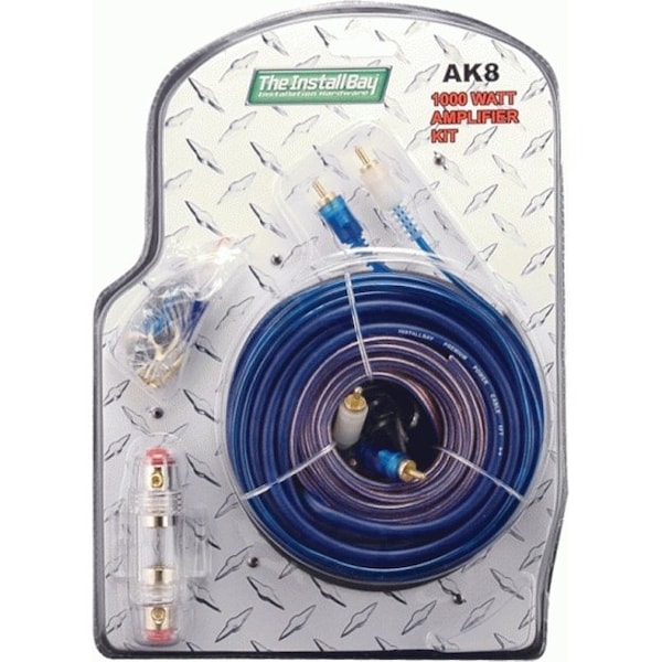 Metra Electronics 8 GA VALUE AMP KIT COMPLETE 1000W - EACH AK8 - main