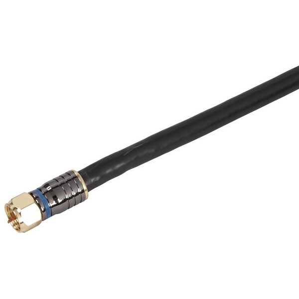 Zenith RG6 Coaxial Cable, 3 ft L VQ300306B - main