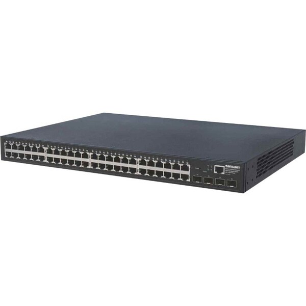 Intellinet Network Solutions 48-PORT GIGABIT WEB-MANAGED SWITCH WITH 4-SFP MODULES. IEEE 8023AZ EN 561334 - main