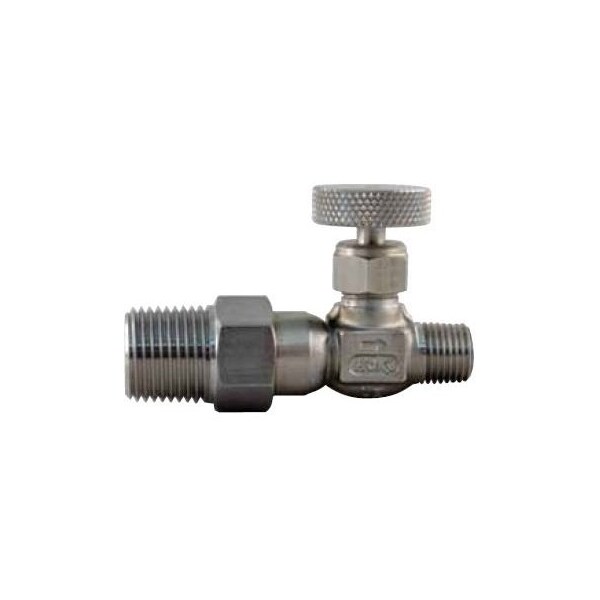 Hoke 3700 & 3800 Series Cylinder Valves, 1/4in MNPT x 1/4in MNPT, 5000 PSI, -20 Deg. To 250 Deg. F 3752M4Y2 - main