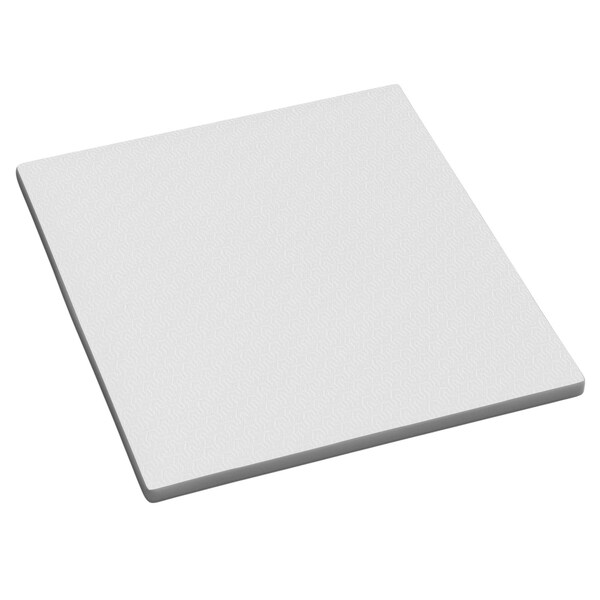 Homeroots 2in White Gel Memory Foam Full Double Mattress Topper 711921 - main