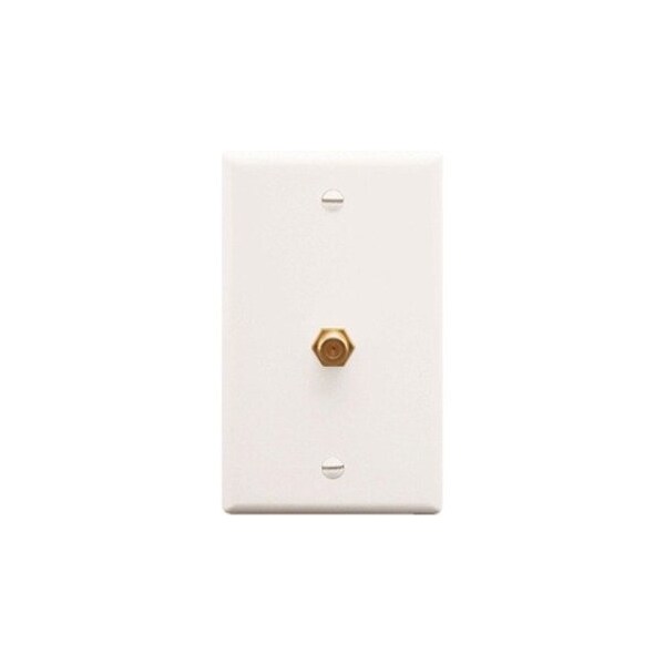 Icc F Type Wall Plate - White IC630EG0WH - main