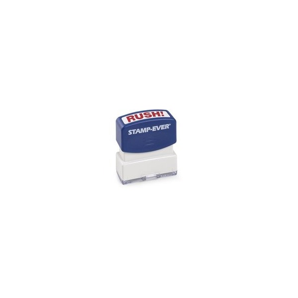 Trodat Pre-Inked RUSH! Stamp - Text Stamp - RUSH! - 1.69in Impression Width x 0.56in Impression Length - 5965 - main