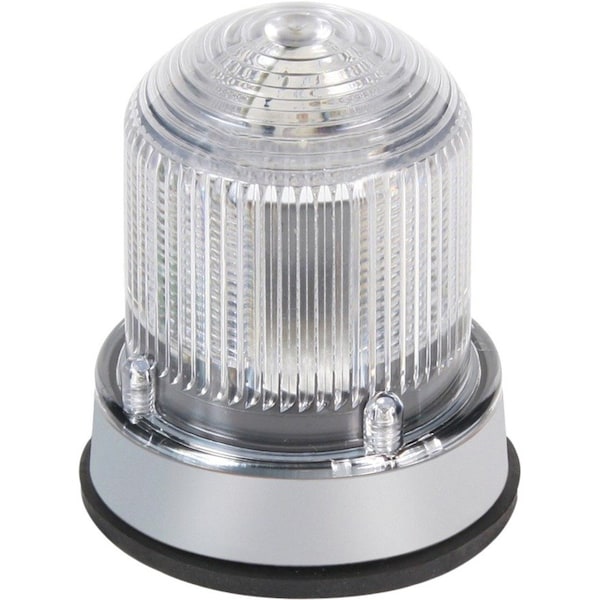 Edwards Signaling Warning Light, Red, 65 Flashes per Minute, LED, 120 V AC, Surface Mount, 1/2 in FNPT, 3/4 in MNPT 125LEDFR120A - main