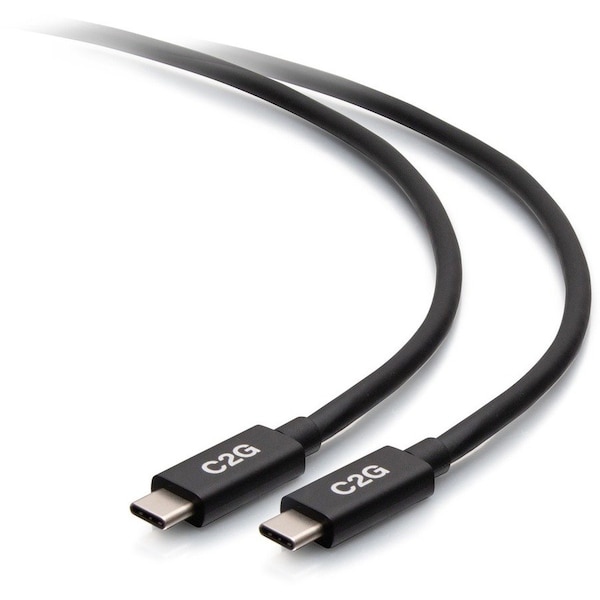 C2G 3.3ft USB-C Male to USB-C Male Cable (20V 5A) - USB4 40Gbps C2G28878 - main