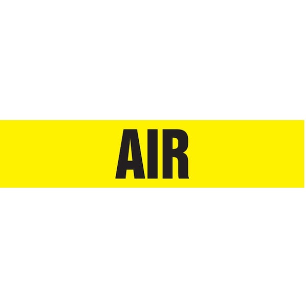 Accuform FRENCH PIPE MARKER AIR LANGUAGE CRPK119STB - main