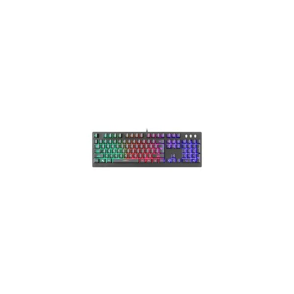 Cable Wholesale Gaming RGB LED light up USB Keyboard, 104 Keys 5012-80107 - main