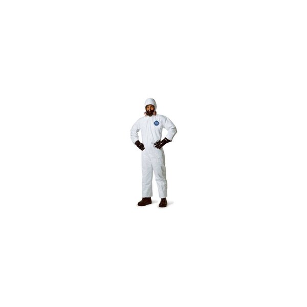 Ors Nasco Zip-Front Coverall, Hooded, White, XXXL, 25PK Ty127swh3x002500 - main