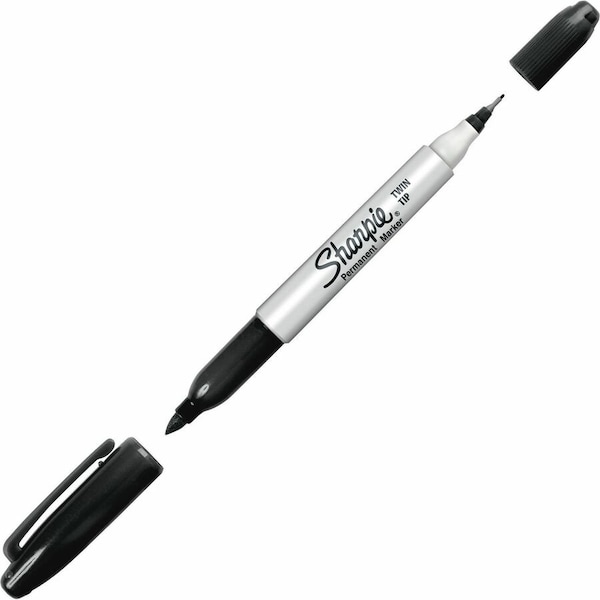 Sharpie Black Permanent Marker, 12 PK 32001B - main