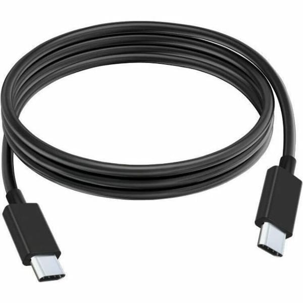 Axiom USB 4.0 GEN3 TYPE-C MALE TO MALE 40GBPS 8K@60HZ EPR 240W 48V 5A CABLE BLACK 1M USBCMTB4-1M-AX - main