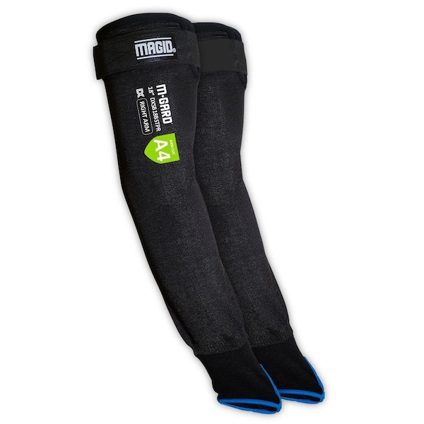 Magid M-GARD DX Technology DXS Cut-Resistant Sleeve with Thumb Slot, Cut Level A4, Size B18STPR DXSB18STPR - main