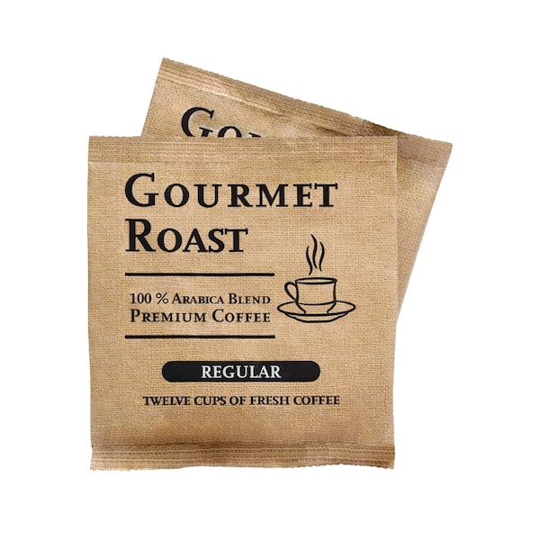 Diplomat Coffee Reg Coffee Gourmet Roast 100% Arabica 12 Cup 100cs, 100PK C-CF-GR-12R-100 - main