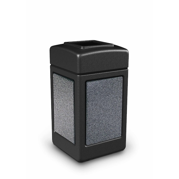 Commercial Zone Products 42 gallons Black, Polyethylene, 18.5 in 720313 - main