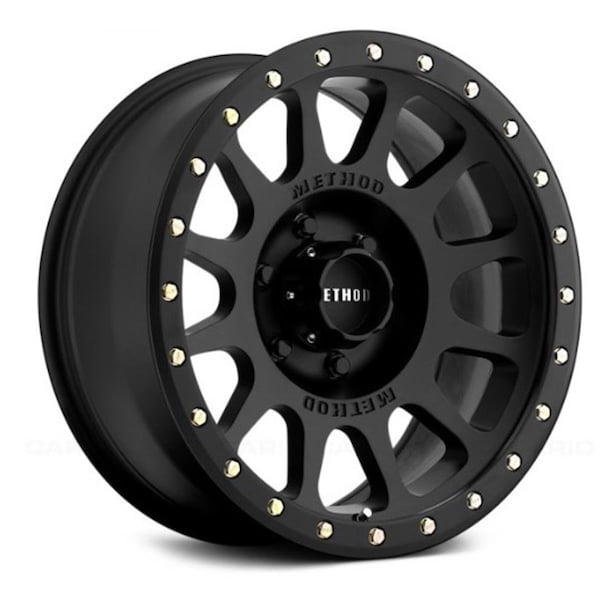 Water World 18 x 9 in. NV Matte Black Wheel - Matte Black - 18 x 9 in. WA3637341 - main