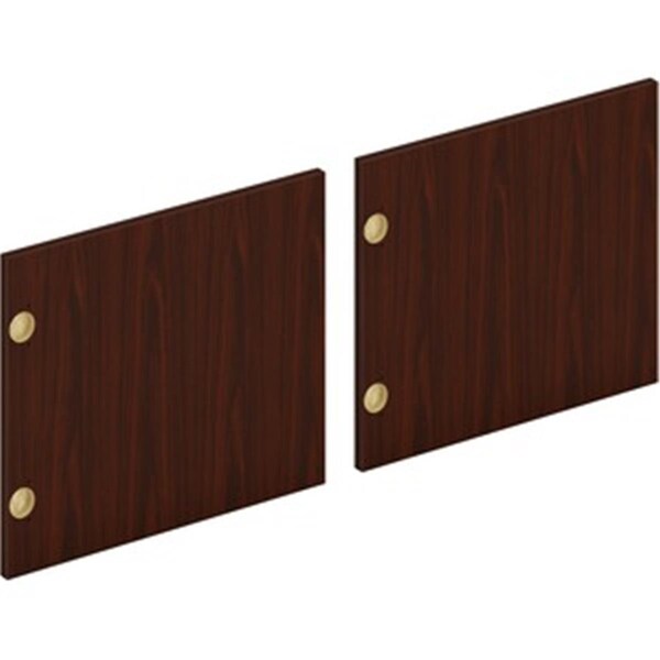 Seatsolutions 72 in. Mod Laminate Doors, Mahogany - Set of 2 SE1872230 - main