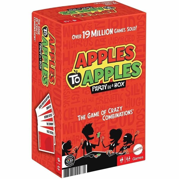 Mattel Apples To Apples Card Game Multicolored CJB31 - main