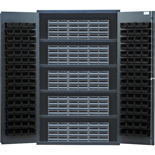 Quantum Storage Systems SPECIALTY CABINET W/15 QICS & 128 BINS QSC-QIC83BK - main
