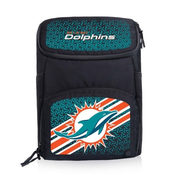 Picnic Time Family Of Brands NFL Miami Dolphins - PTX 2.0 Tarana Recycled Backpack Cooler 633-02-179-174-2 - main