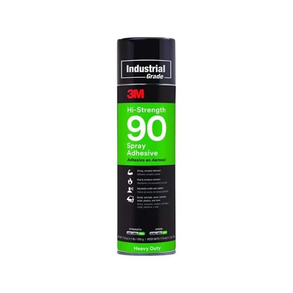3M High Strength 90 Contact Spray Adhesive, 17.6-Ounces. CA3M90-17.6 - main