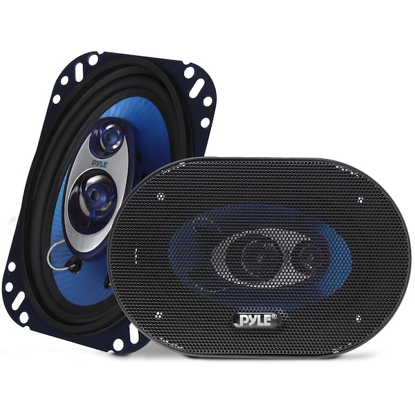 Pyle 4 in x 6 in Three Way Sound Speaker System PL463BL - main