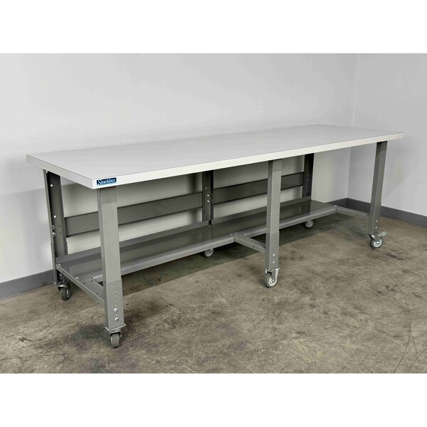 Stackbin Workbench, Mobile, Height, Adj. E9636-3512-VB - main