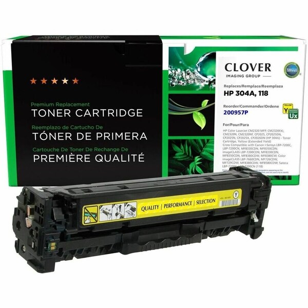Clover Imaging Group Imaging Remanufactured Extended Yield Yellow Toner Cartridge 200957P - main