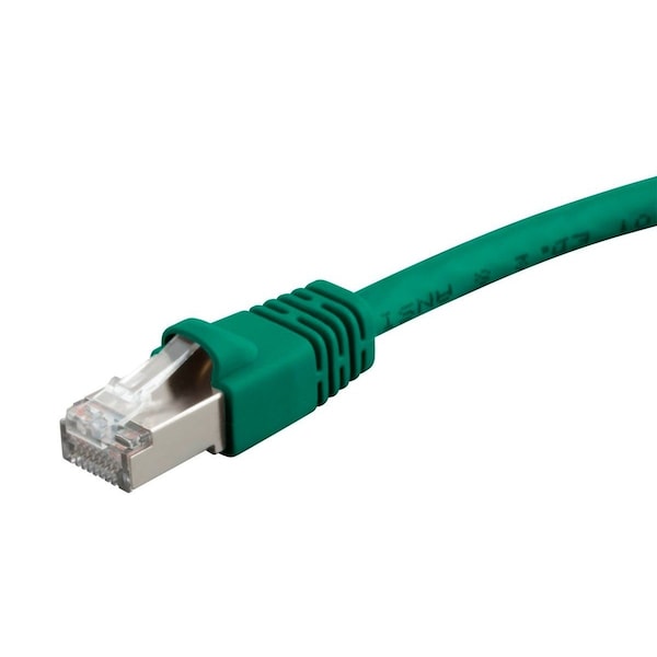 Monoprice Cat6A Ethernet Patch Cable - Snagless RJ45_ 550Mhz_ STP_ Pure Bare Cop 24331 - main