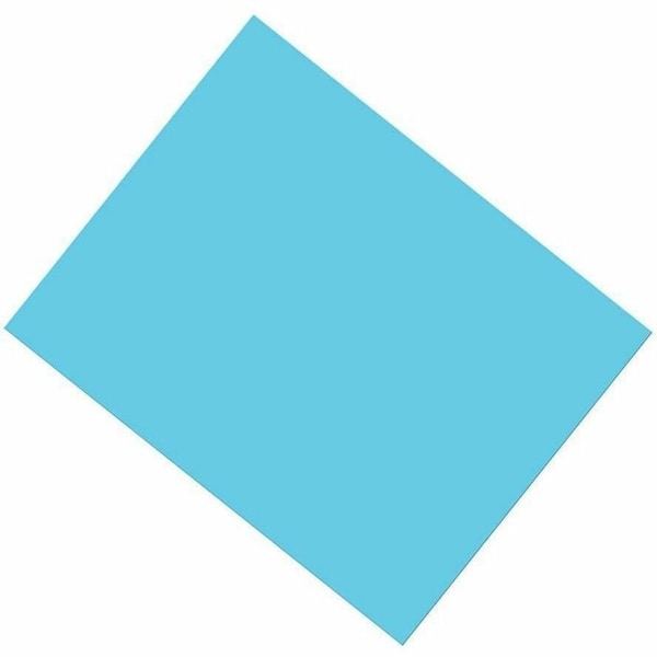 Pacon UCreate Coated Poster Board, Light Blue, 22" x 28", PK25 P53871 - main