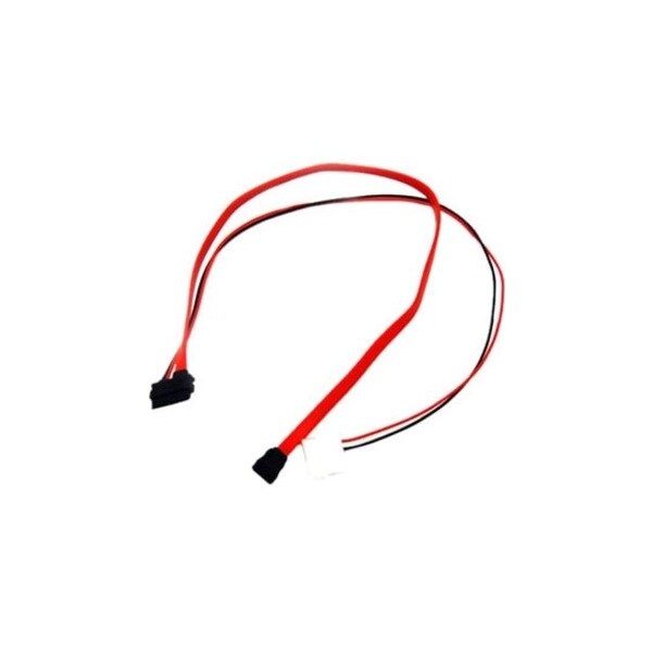 Bytecc Serial Ata - Lp4 - Male - 7 Pin Serial Ata - Female - 18 Inch SATA-XP118 - main